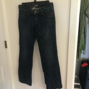 Ann Taylor LOFT Modern Boot Jeans